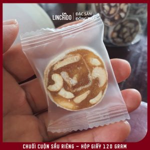 Chuối Cuộn Sầu Riêng Hộp Giấy 120g – Thơm Béo, Đặc Sản Đồng Tháp - Ảnh 6