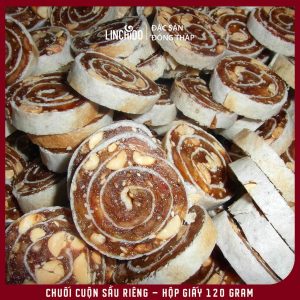 Chuối Cuộn Sầu Riêng Hộp Giấy 120g – Thơm Béo, Đặc Sản Đồng Tháp - Ảnh 4