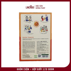 Khóm Cuộn Hộp Giấy 120g – Chua Ngọt Vị Dứa, Đặc Sản Miền Tây - Ảnh 9