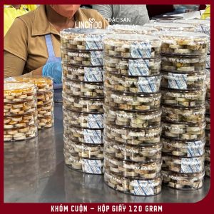 Khóm Cuộn Hộp Giấy 120g – Chua Ngọt Vị Dứa, Đặc Sản Miền Tây - Ảnh 2