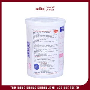 Tăm Bông Kháng Khuẩn Jomi Hộp 160 Que – Cotton Mềm, Hai Đầu Tiện Dụng - Ảnh 4