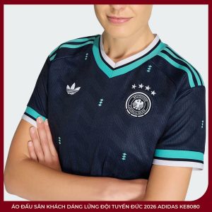 Áo Đấu Sân Khách Dáng Lửng Đội Tuyển Đức 2026 adidas KE8080 - Ảnh 5