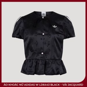 Áo Khoác Nữ adidas W LD6443 Black – Vải Jacquard
