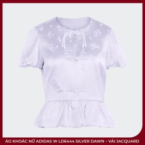 Áo Khoác Nữ adidas W LD6444 Silver Dawn – Vải Jacquard