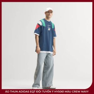 Áo Thun adidas EQT Đội Tuyển Ý HY5061 Màu Crew Navy - Ảnh 2