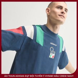 Áo Thun adidas EQT Đội Tuyển Ý HY5061 Màu Crew Navy - Ảnh 5