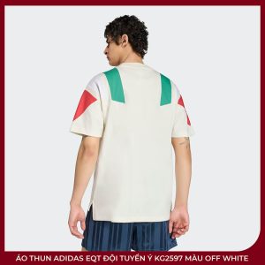 Áo Thun adidas EQT Đội Tuyển Ý KG2597 Màu Off White - Ảnh 6