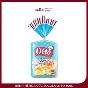 Bánh Mì Hoa Cúc Socola OTTO 300g – Mềm Xốp, Thơm Bơ Và Hạt Chocolate
