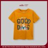 Bộ Bé Trai Ngắn Animo Easy FW26 VD0826036 Màu Vàng – Áo Good Dog, Quần Caro Đáng Yêu