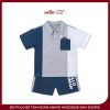Bộ Polo Bé Trai Ngắn Animo HN1225028 Xám Dương – Cotton 100%, Họa Tiết Robot