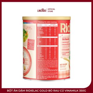 Bột Ăn Dặm Ridielac Gold Bò Rau Củ Vinamilk 350g - Ảnh 4