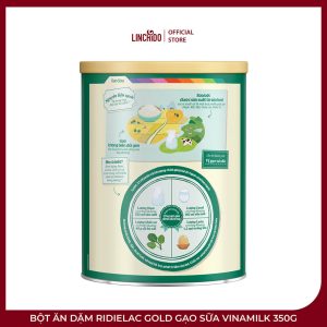 Bột Ăn Dặm Ridielac Gold Gạo Sữa Vinamilk 350g - Ảnh 3