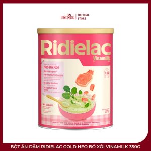 Bột Ăn Dặm Ridielac Gold Heo Bó Xôi Vinamilk 350g