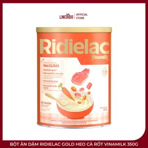 Bột Ăn Dặm Ridielac Gold Heo Cà Rốt Vinamilk 350g