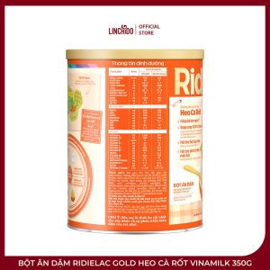 Bột Ăn Dặm Ridielac Gold Heo Cà Rốt Vinamilk 350g - Ảnh 4