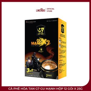 Cà Phê Hòa Tan G7 Gu Mạnh Hộp 12 Gói x 25g