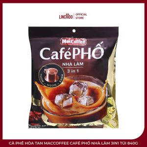 Cà Phê Hòa Tan MacCoffee Café Phố Nhà Làm 3in1 Túi 840g – 30 Gói
