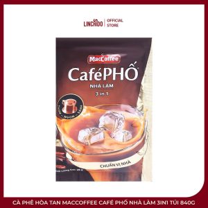 Cà Phê Hòa Tan MacCoffee Café Phố Nhà Làm 3in1 Túi 840g – 30 Gói - Ảnh 2