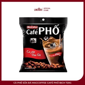 Cà Phê Sữa Đá MacCoffee Café Phố Bịch 720g – 30 Gói x 24g