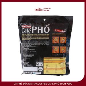 Cà Phê Sữa Đá MacCoffee Café Phố Bịch 720g – 30 Gói x 24g - Ảnh 2