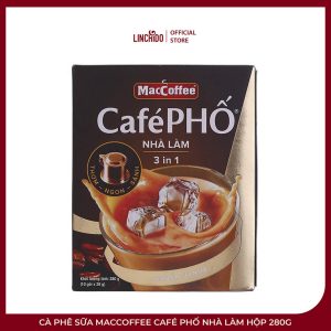 Cà Phê Sữa MacCoffee Café Phố Nhà Làm Hộp 280g – 10 Gói x 28g - Ảnh 2