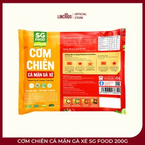 Cơm Chiên Cá Mặn Gà Xé SG Food 200g – Đậm Vị Cá Thu Mặn, Tiện Dùng - Ảnh 2
