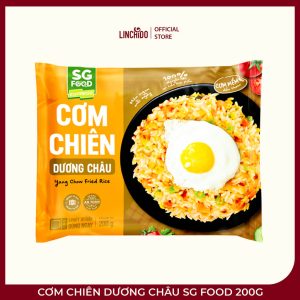 Cơm Chiên Dương Châu SG Food 200g – Cơm Chiên Rau Củ, Trứng Và Lạp Xưởng