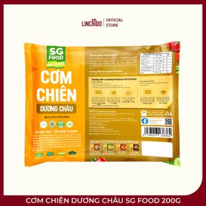 Cơm Chiên Dương Châu SG Food 200g – Cơm Chiên Rau Củ, Trứng Và Lạp Xưởng - Ảnh 2