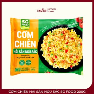 Cơm Chiên Hải Sản Ngũ Sắc SG Food 200g – Đậm Vị Hải Sản, Tiện Lợi