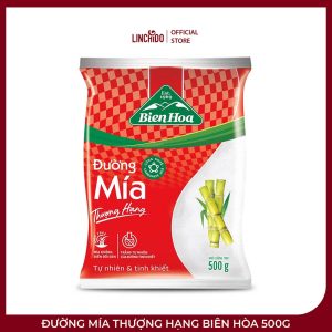 Đường Mía Thượng Hạng Biên Hòa 500g – Đường Trắng Tinh Khiết, Ngọt Dịu Dễ Hòa Tan