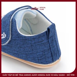 Giày Tập Đi Bé Trai Animo A2511-MN004 Size 13 Màu Xanh – Đế TPR - Ảnh 7