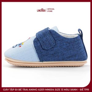 Giày Tập Đi Bé Trai Animo A2511-MN004 Size 13 Màu Xanh – Đế TPR - Ảnh 5