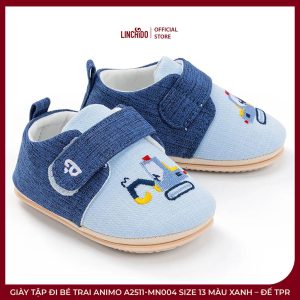 Giày Tập Đi Bé Trai Animo A2511-MN004 Size 13 Màu Xanh – Đế TPR - Ảnh 2