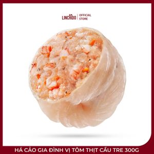 Há Cảo Gia Đình Vị Tôm Thịt Cầu Tre 300g – Nhân Tôm Thịt Rau Củ, Tiện Hấp Chiên - Ảnh 2