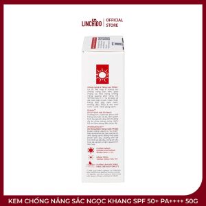 Kem Chống Nắng Sắc Ngọc Khang SPF 50+ PA++++ 50g – Nâng Tông Nhẹ, Dưỡng Ẩm - Ảnh 7