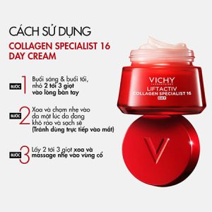Kem Dưỡng Ngày Vichy Liftactiv Collagen Specialist 16 50ml - Ảnh 8