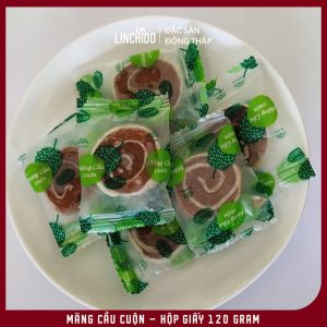 Bánh Mãng Cầu Cuộn Hộp Giấy 120g – Chua Ngọt Trái Cây, Quà Vặt Miền Tây - Ảnh 7