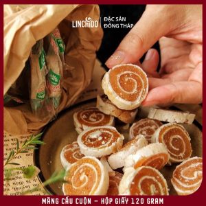 Bánh Mãng Cầu Cuộn Hộp Giấy 120g – Chua Ngọt Trái Cây, Quà Vặt Miền Tây - Ảnh 5