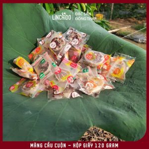 Bánh Mãng Cầu Cuộn Hộp Giấy 120g – Chua Ngọt Trái Cây, Quà Vặt Miền Tây - Ảnh 4