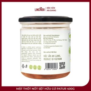 Mật Thốt Nốt Sệt Hữu Cơ PATUR 400g – GI Thấp, Vị Caramel - Ảnh 3