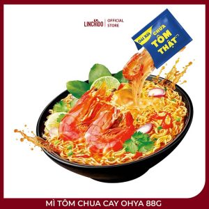 Mì Tôm Chua Cay Ohya 88g – Xốt Tôm Đậm Đà, Thơm Ngò Gai Và Rau Om - Ảnh 2