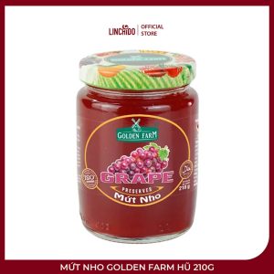 Mứt Nho Golden Farm Hũ 210g – Chua Ngọt, Thơm Vị Nho