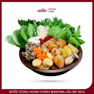 Nước Dùng Hoàn Chỉnh Barona Lẩu Bò 164g – Kèm Túi Thảo Mộc Ngũ Vị - Ảnh 2