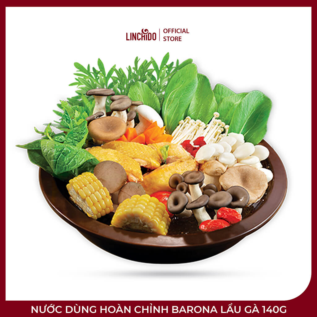 Nước Dùng Hoàn Chỉnh Barona Lẩu Gà 140g – Thảo Mộc Đậm Đà - Ảnh 2
