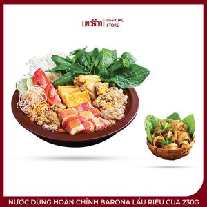 Nước Dùng Hoàn Chỉnh Barona Lẩu Riêu Cua 230g – Đậm Vị Cua Đồng, Dễ Nấu Tại Nhà - Ảnh 2