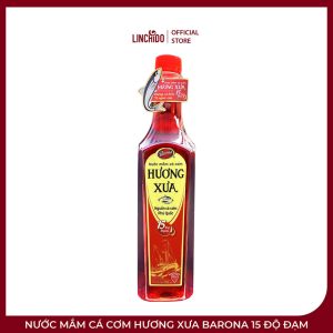 Nước Mắm Cá Cơm Hương Xưa Barona 15 Độ Đạm