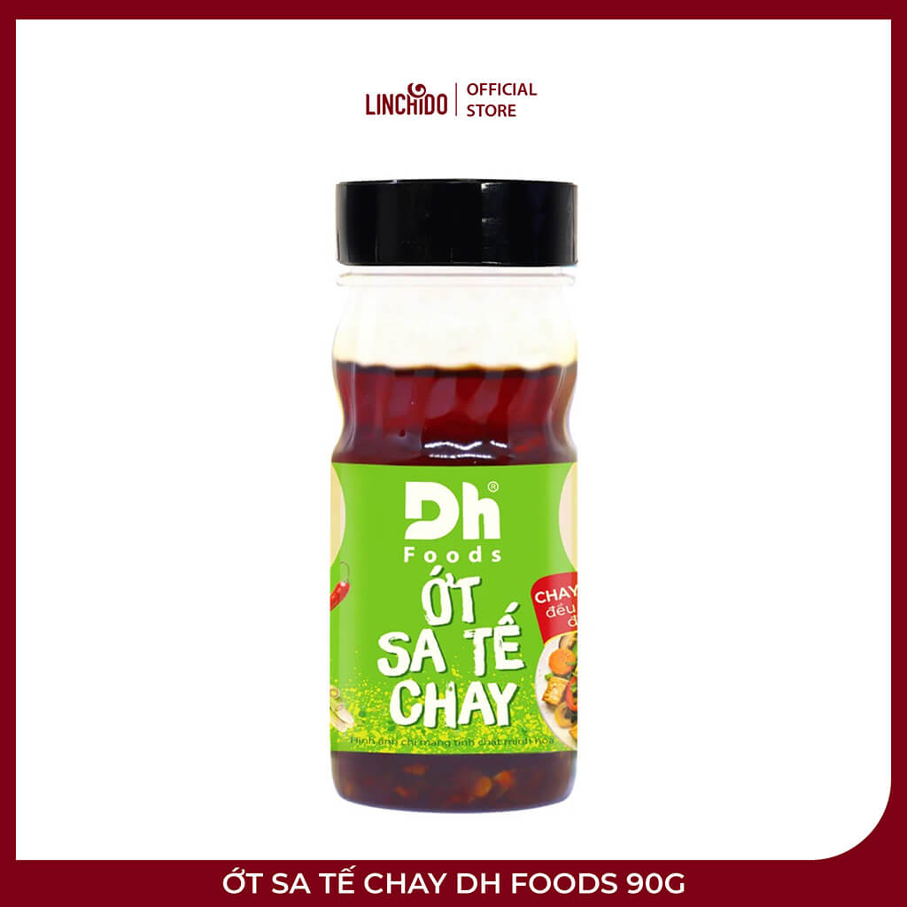 Ớt Sa Tế Chay DH Foods 90g – Gia Vị Cay Thơm Sả Riềng