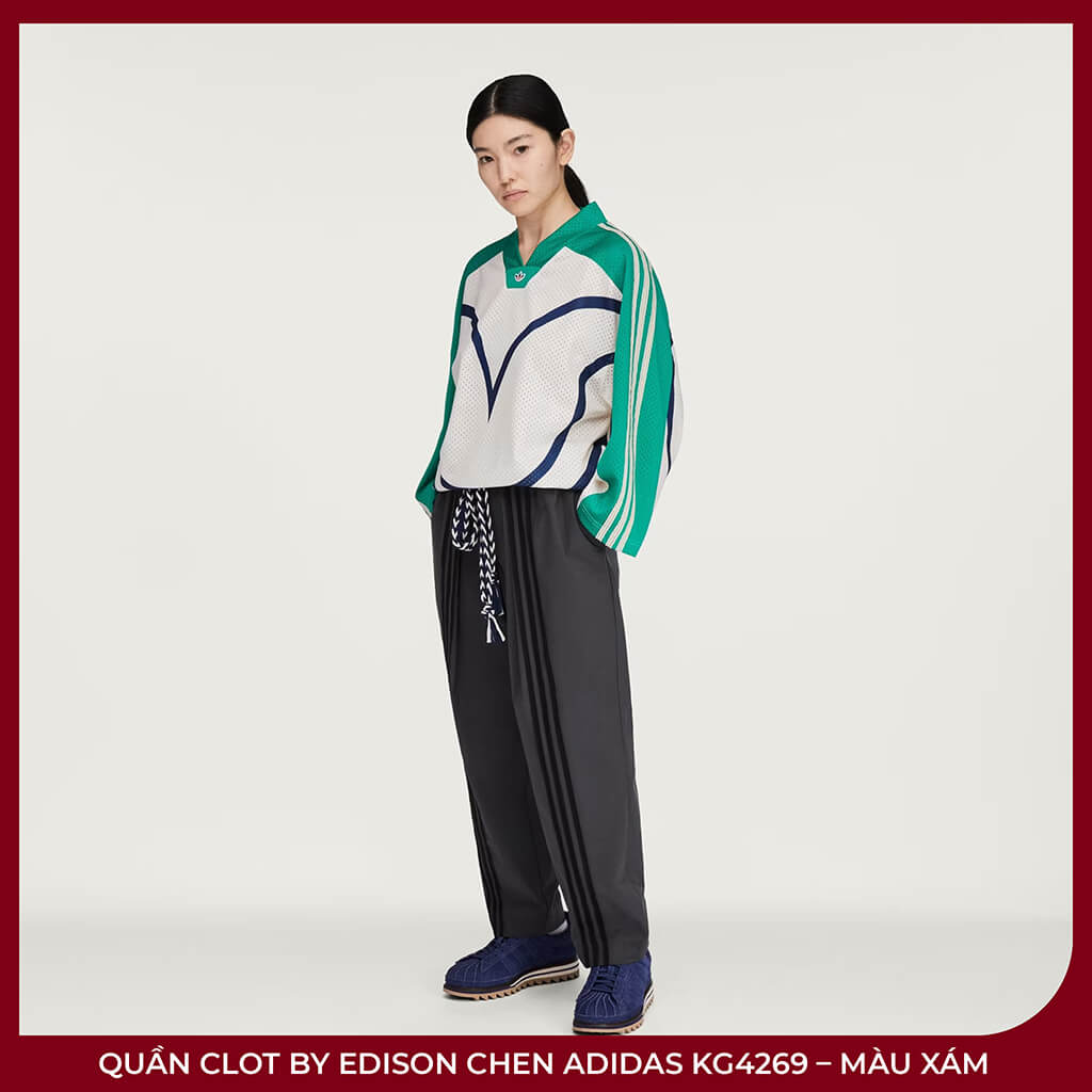 Quần CLOT By Edison Chen adidas KG4269 – Màu Xám - Ảnh 3