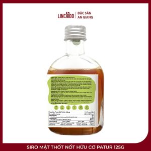 Siro Mật Thốt Nốt Hữu Cơ PATUR 125g – Palmania - Ảnh 2