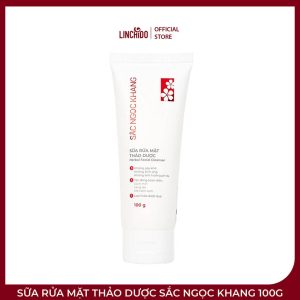 Sữa Rửa Mặt Thảo Dược Sắc Ngọc Khang 100g – Sạch Thoáng, Hỗ Trợ Sáng Da